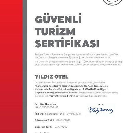 Yildiz Hotel Fatsa Luaran gambar